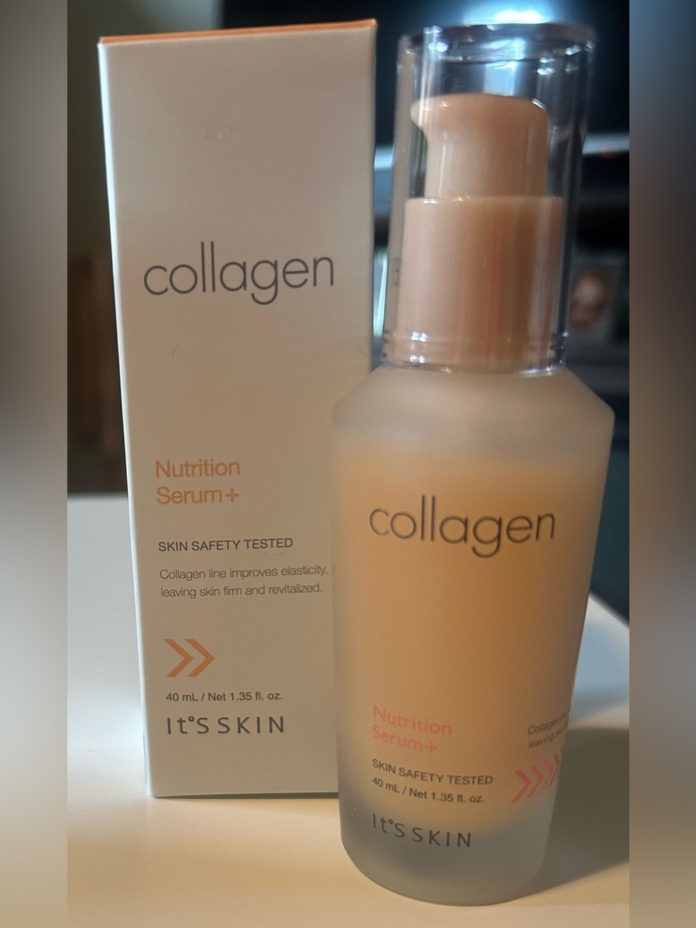 It's Skin Collagen Nutrition Serum+ - Light Peach Bottle